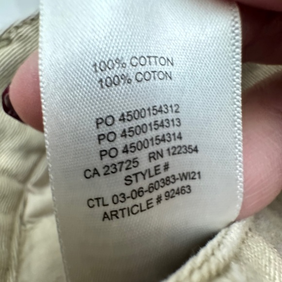 Aritzia TNA Wide Leg Pants Beige - Picture 9 of 10